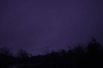 This was a fairly strong storm that hit around 10:30. These images are from about midnight-12:30. Just a note, it is pitch black outside. I got these with my camera on a tripod with my ISO and Shutter settings maxed out. 
